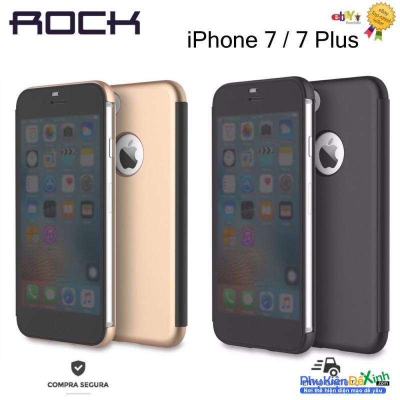 Bao Da iPhone 8 Hiệu Rock Dr V Cao Cấp được làm hoàn toàn bằng da công nghiệp sản xuất tại Hongkong nên bên ngoài chiếc rất chắc chắn